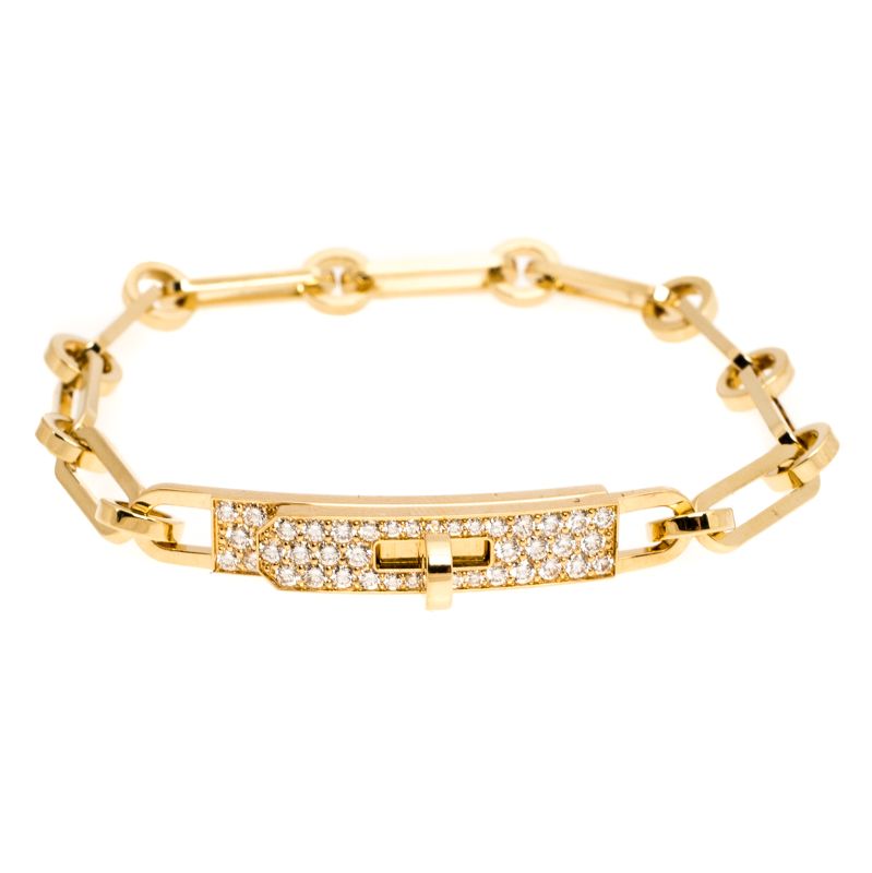 【BIJOUX】チェーンブレスレット スモールモデル ダイヤモンド