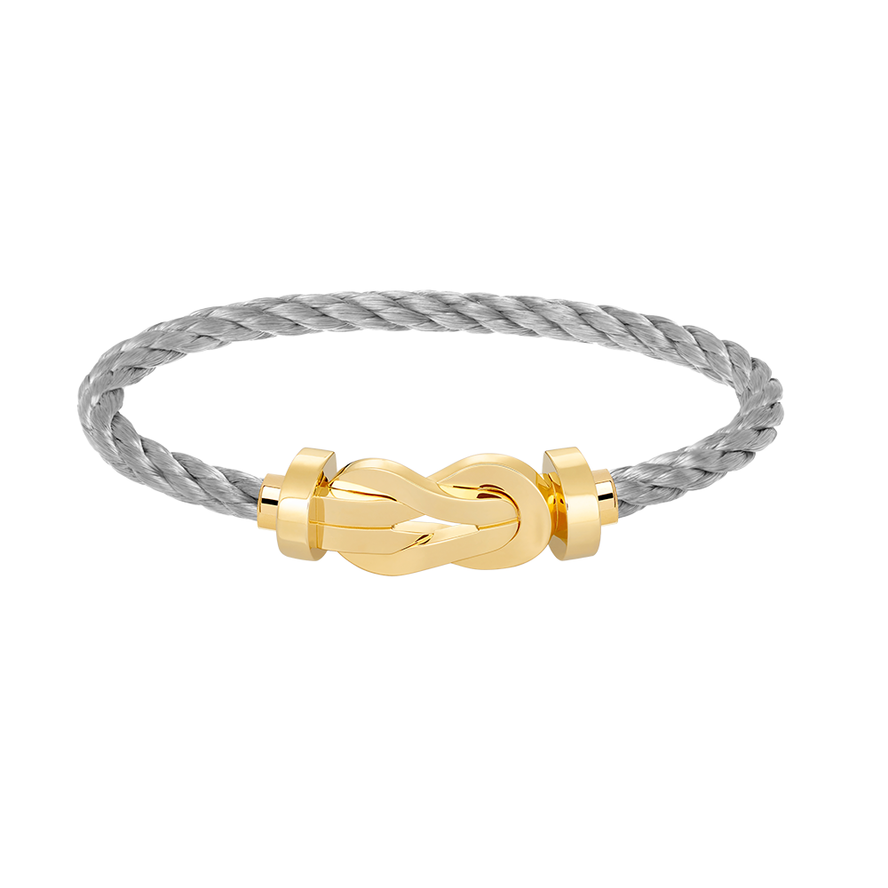 [BIJOUX]CHANCE LARGE 8 FIGURE BUCKLE NO DIAMOND BRACELET GOLD