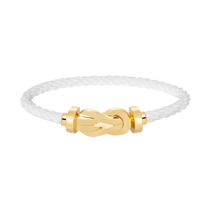 [BIJOUX]CHANCE LARGE 8 FIGURE BUCKLE NO DIAMOND BRACELET GOLD