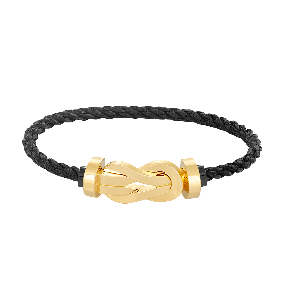 [BIJOUX]CHANCE LARGE 8 FIGURE BUCKLE NO DIAMOND BRACELET GOLD