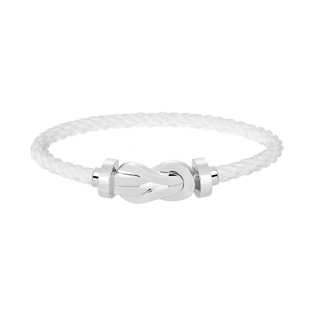 [BIJOUX]CHANCE GRAND BRACELET BOUCLE 8 CHIFFRES SANS DIAMANT ARGENT