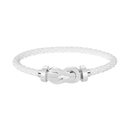 [BIJOUX]CHANCE GRAND BRACELET BOUCLE 8 CHIFFRES SANS DIAMANT ARGENT