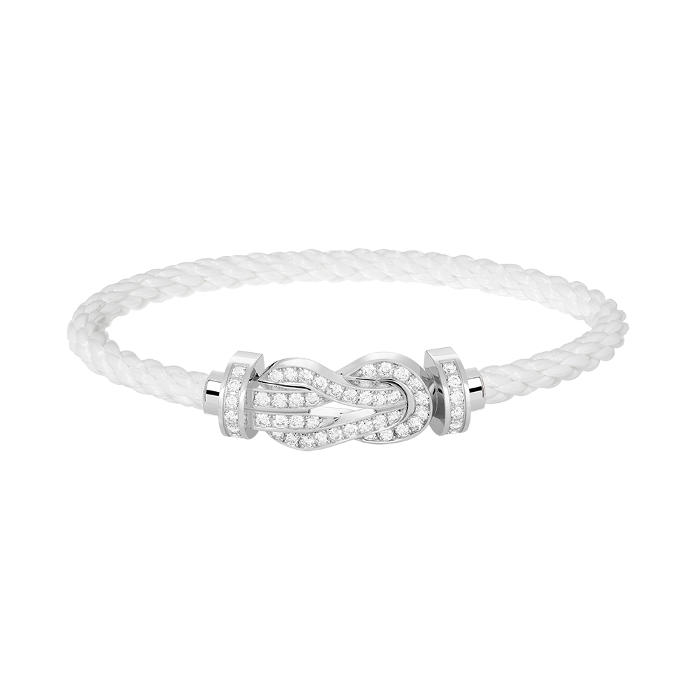 [BIJOUX]CHANCE GRAND BRACELET BOUCLE 8 CHIFFRES EN ARGENT