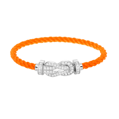 [BIJOUX]CHANCE GRAND BRACELET BOUCLE 8 CHIFFRES EN ARGENT