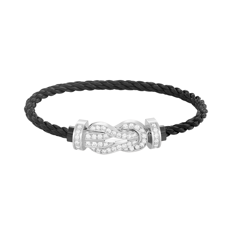 [BIJOUX]CHANCE GRAND BRACELET BOUCLE 8 CHIFFRES EN ARGENT