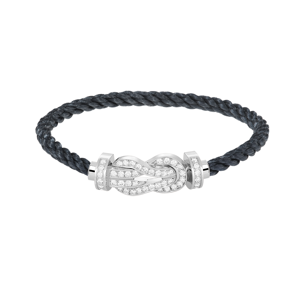 [BIJOUX]CHANCE GRAND BRACELET BOUCLE 8 CHIFFRES EN ARGENT