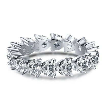 [Goodv] Bague d'amoureux taille cœur Radiant Romance de 0,25 carat