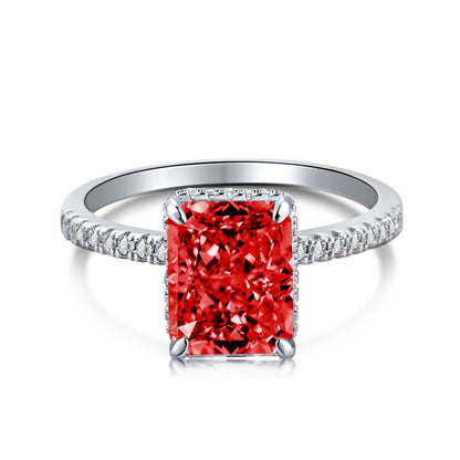 [Goodv] Bague de fiançailles luxueuse de 4,0 carats