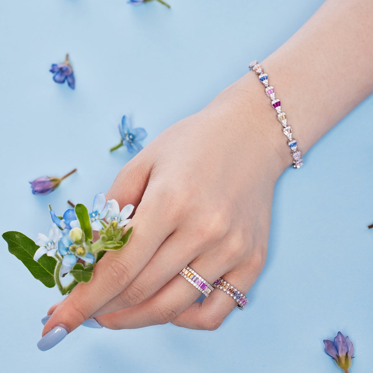 [Goodv]Bracelet quotidien en forme de goutte d'eau rayonnante