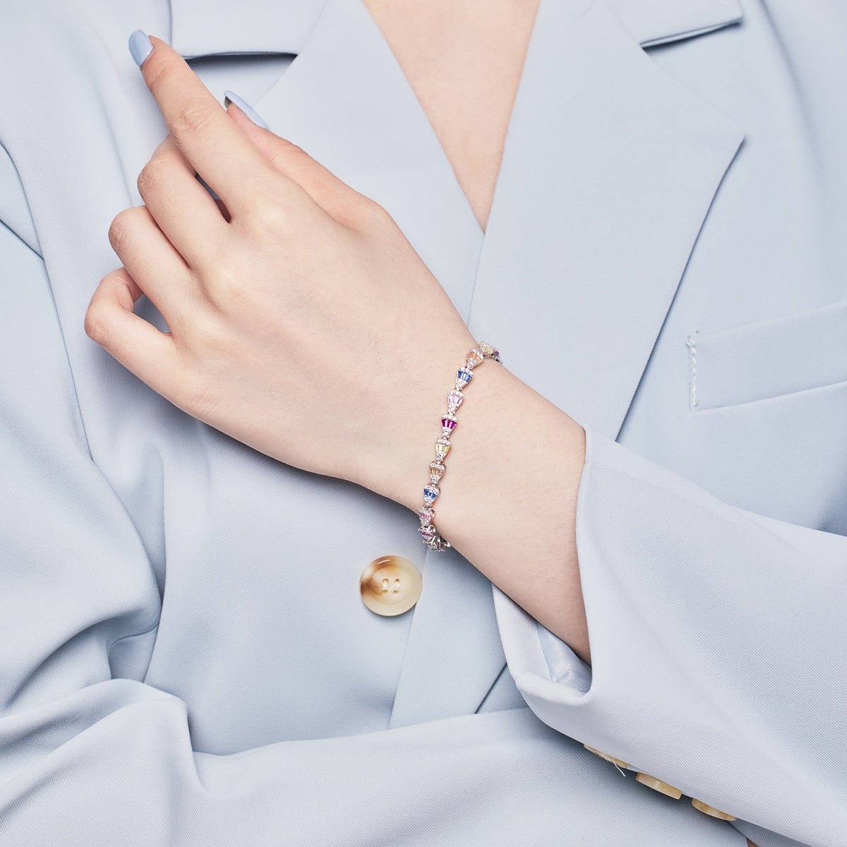 [Goodv]Bracelet quotidien en forme de goutte d'eau rayonnante