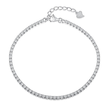 [Goodv]Radiant Shinning Princess Cut Tennis Bracelet