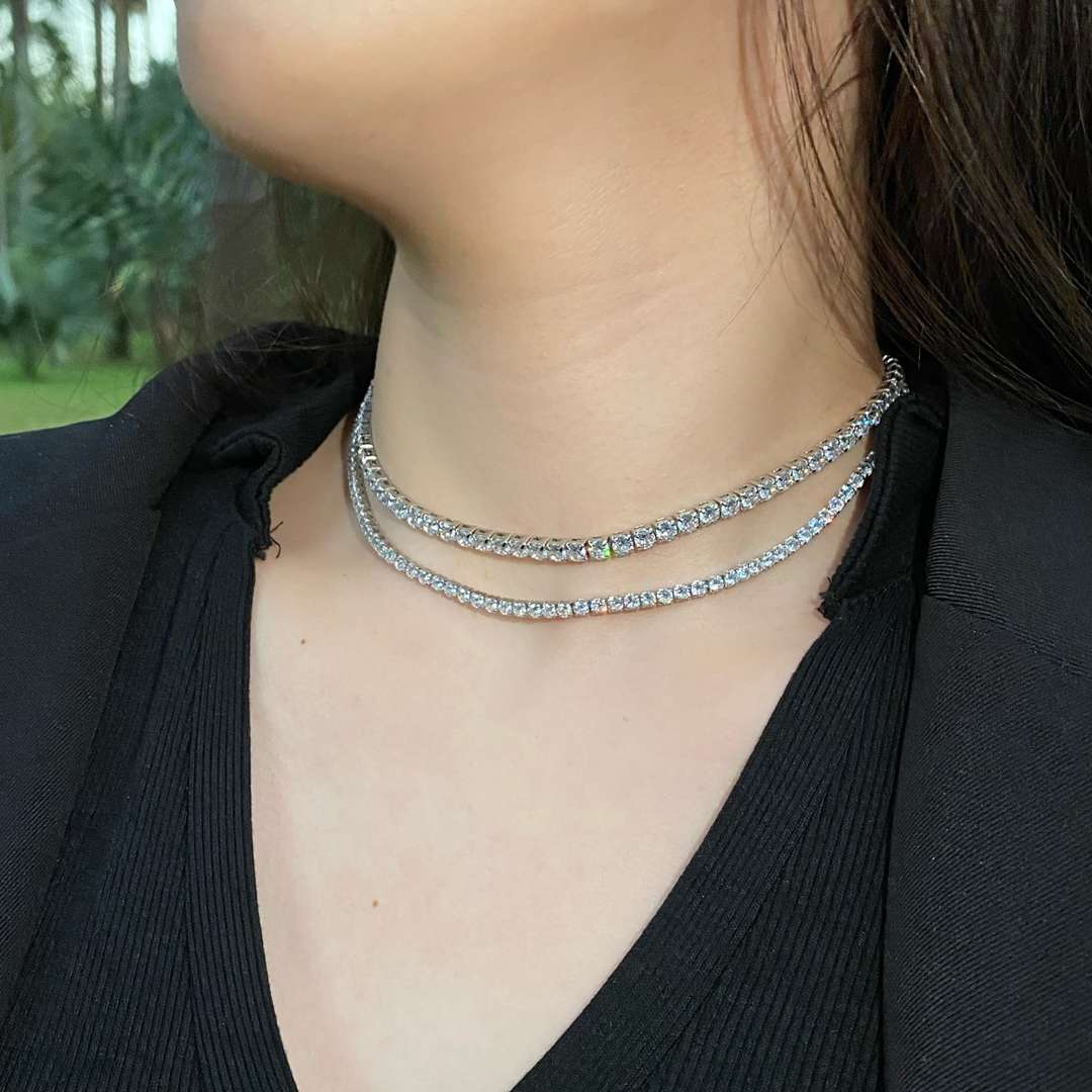 [Goodv]Elegant Tennis Chain Necklace