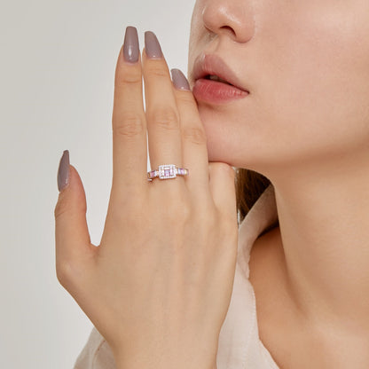 [Goodv]Exquisite Colorful Radiant Cut Party Ring