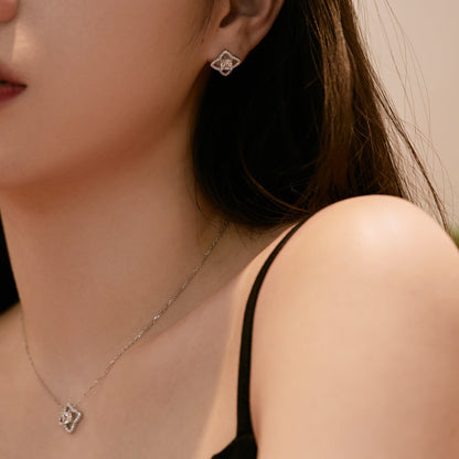 [Goodv]Elegant Star Shape Princess Cut Daily Earrings