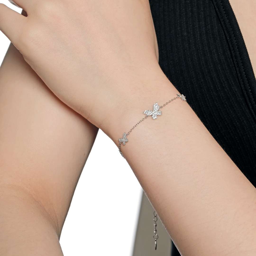 [Goodv] Bracelet délicat avec pendentif papillon