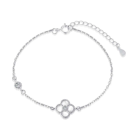 [Goodv]Delicate Four Leaf Clover Bracelet