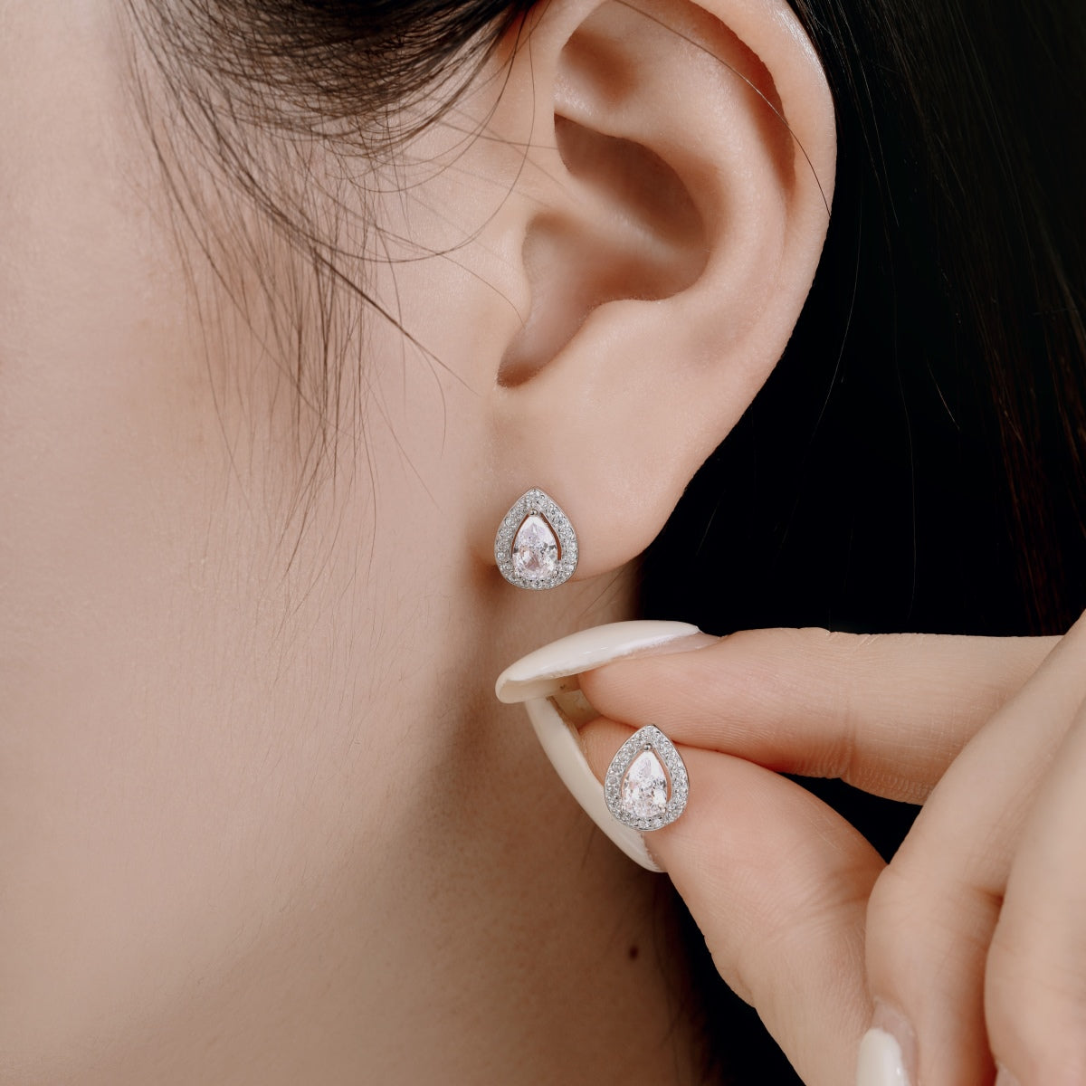 [Goodv] Boucles d'oreilles luxueuses en forme de goutte d'eau