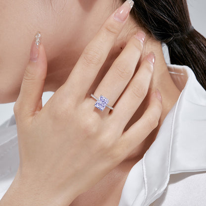 [Goodv] Bague de fiançailles luxueuse de 4,0 carats