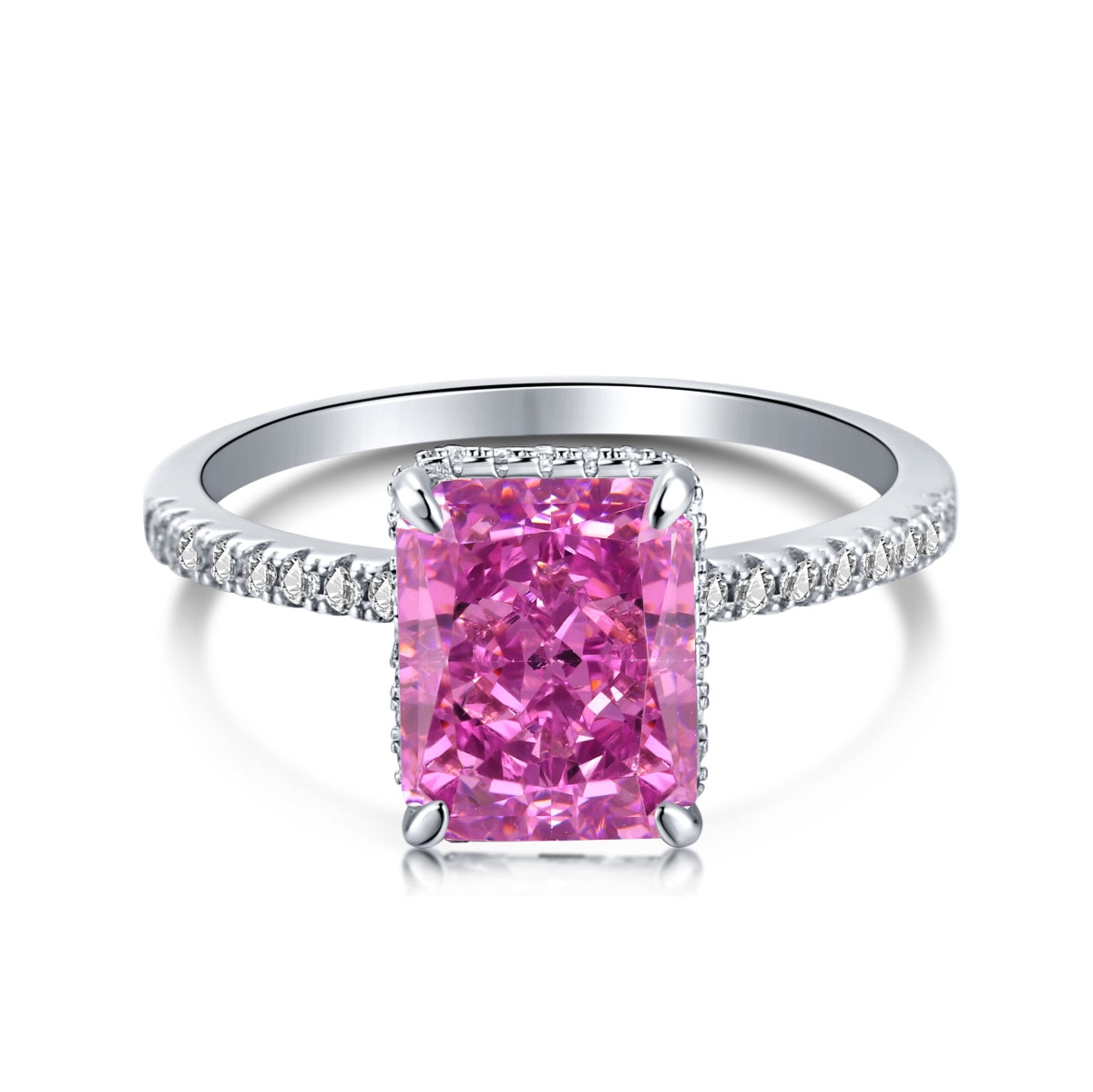 [Goodv] Bague de fiançailles luxueuse de 4,0 carats