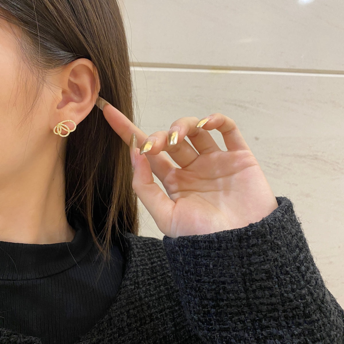 [Goodv] Boucles d'oreilles exquises en forme de papillon