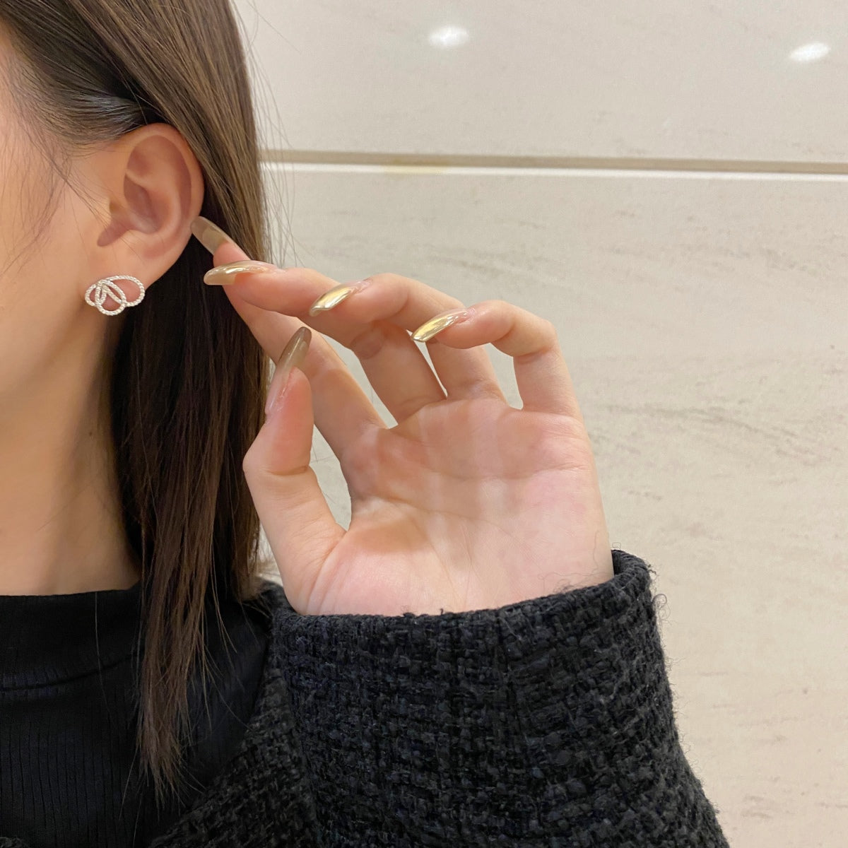 [Goodv] Boucles d'oreilles exquises en forme de papillon