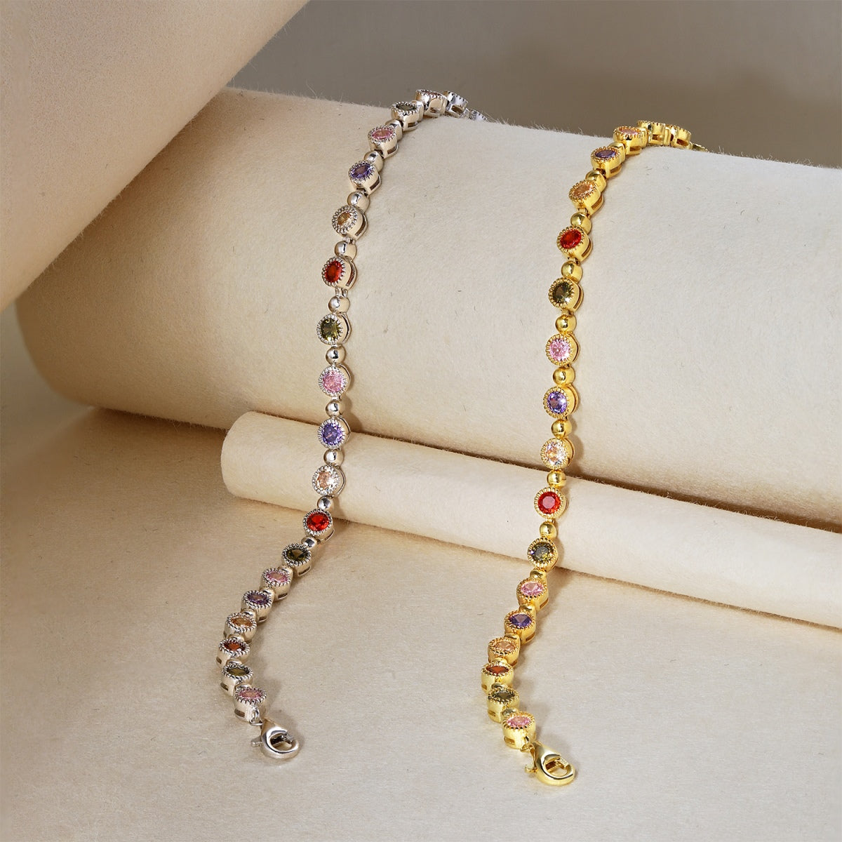 [Goodv]Sparkling Exquisite Round Cut Party Bracelet