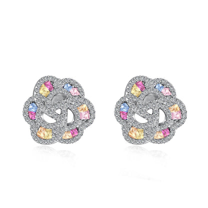 [Goodv] Boucles d'oreilles exquises en forme de fleur pour un usage quotidien