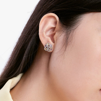 [Goodv] Boucles d'oreilles exquises en forme de fleur pour un usage quotidien