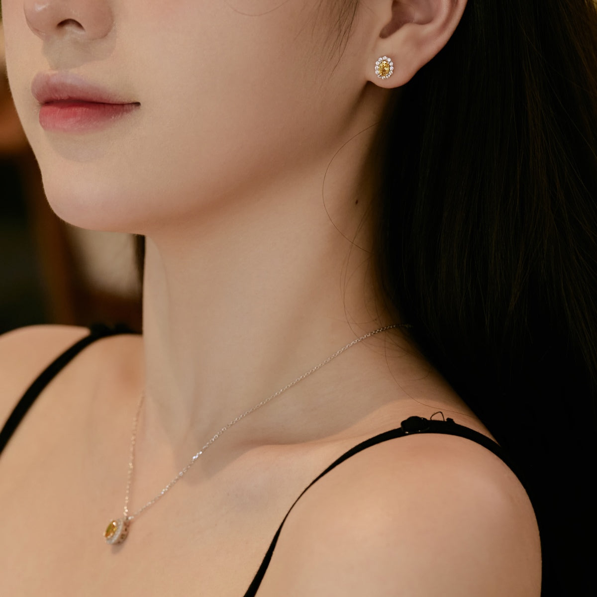 [Goodv]Delicate Unique Oval Cut Daily Earrings