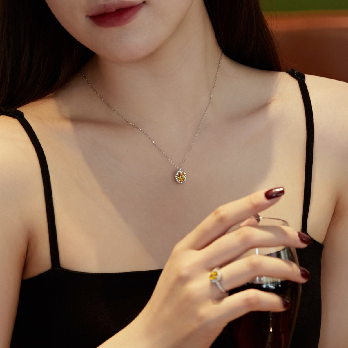 [Goodv]Delicate Unique Oval Cut Daily Earrings