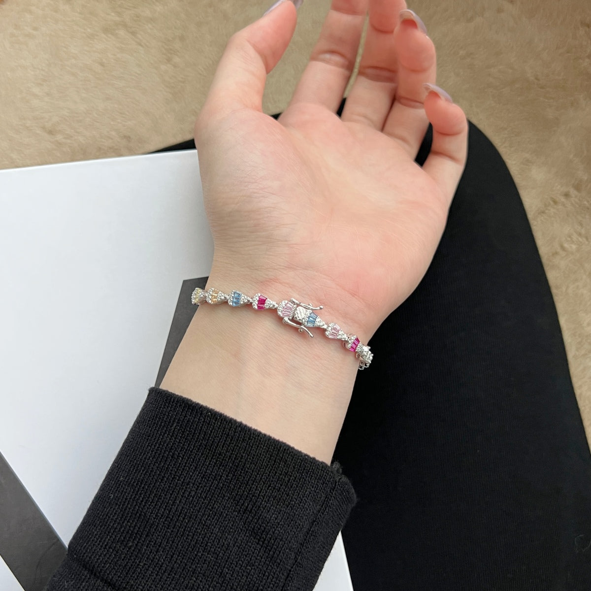 [Goodv]Bracelet quotidien en forme de goutte d'eau rayonnante