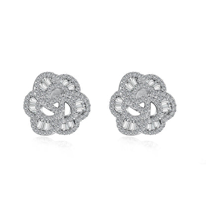 [Goodv] Boucles d'oreilles exquises en forme de fleur pour un usage quotidien