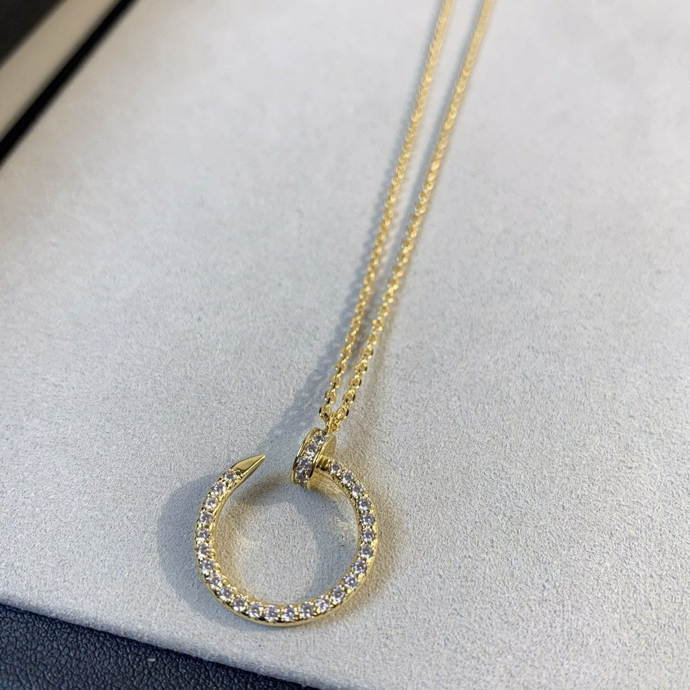 [BIJOUX]JUSTE ネックレス ゴールド ダイヤモンド