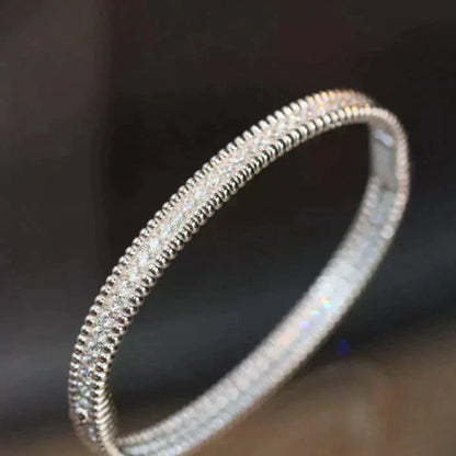 [BIJOUX]BRACELET PERLEE DIAMANTS 1 RANG