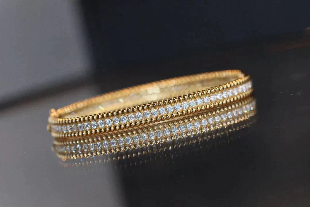 [BIJOUX]BRACELET PERLEE DIAMANTS 1 RANG