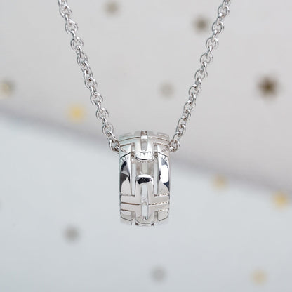 [BIJOUX]PARENTESI NECKLACE SILVER