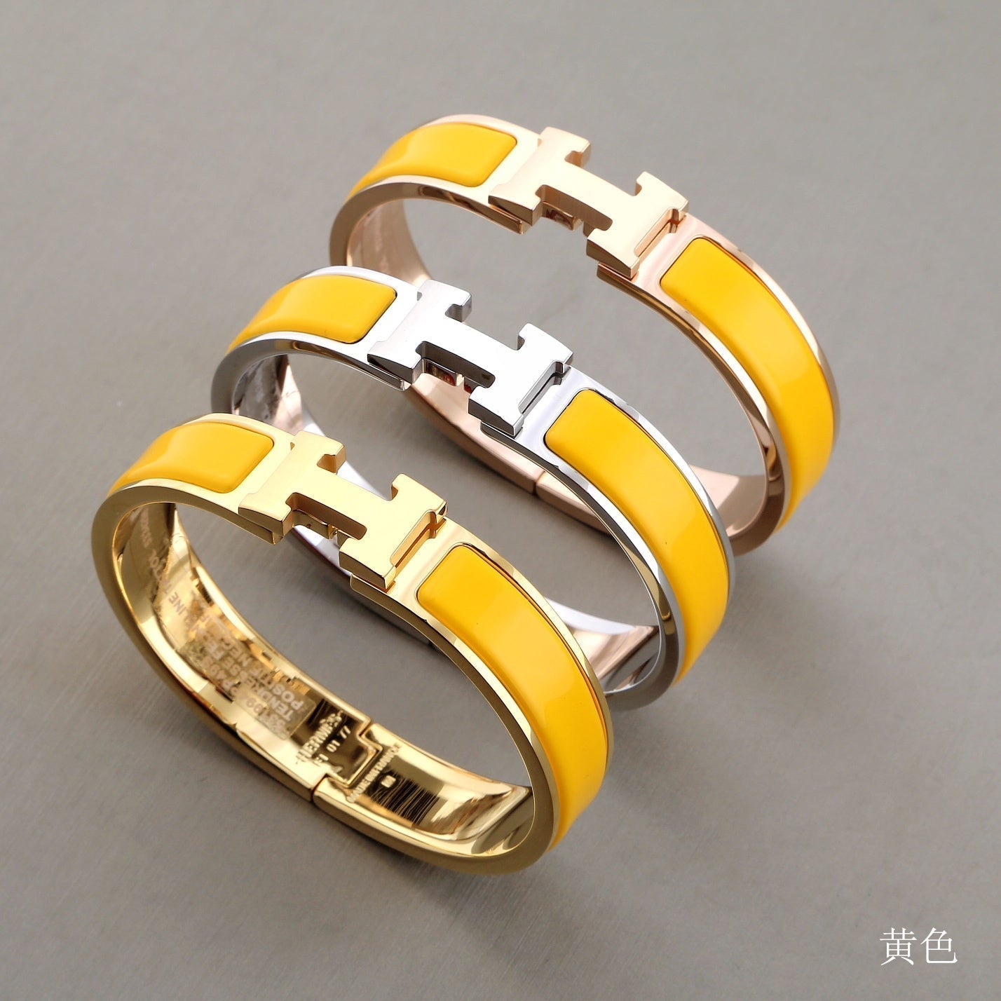 [BIJOUX]H YELLOW BRACELET