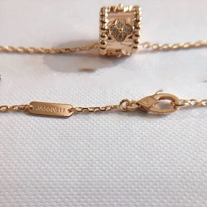 [BIJOUX]PERLEE PEDANT NECKLACE GOLD / ROSE GOLD