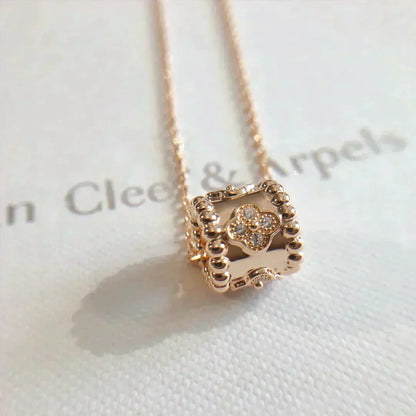 [BIJOUX]PERLEE PEDANT NECKLACE GOLD / ROSE GOLD