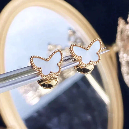 [BIJOUX]SWEET BUTTERFLY MOP EARSTUDS