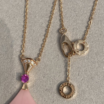 [BIJOUX] COLLIER DE RÊVE OPALE ROSE