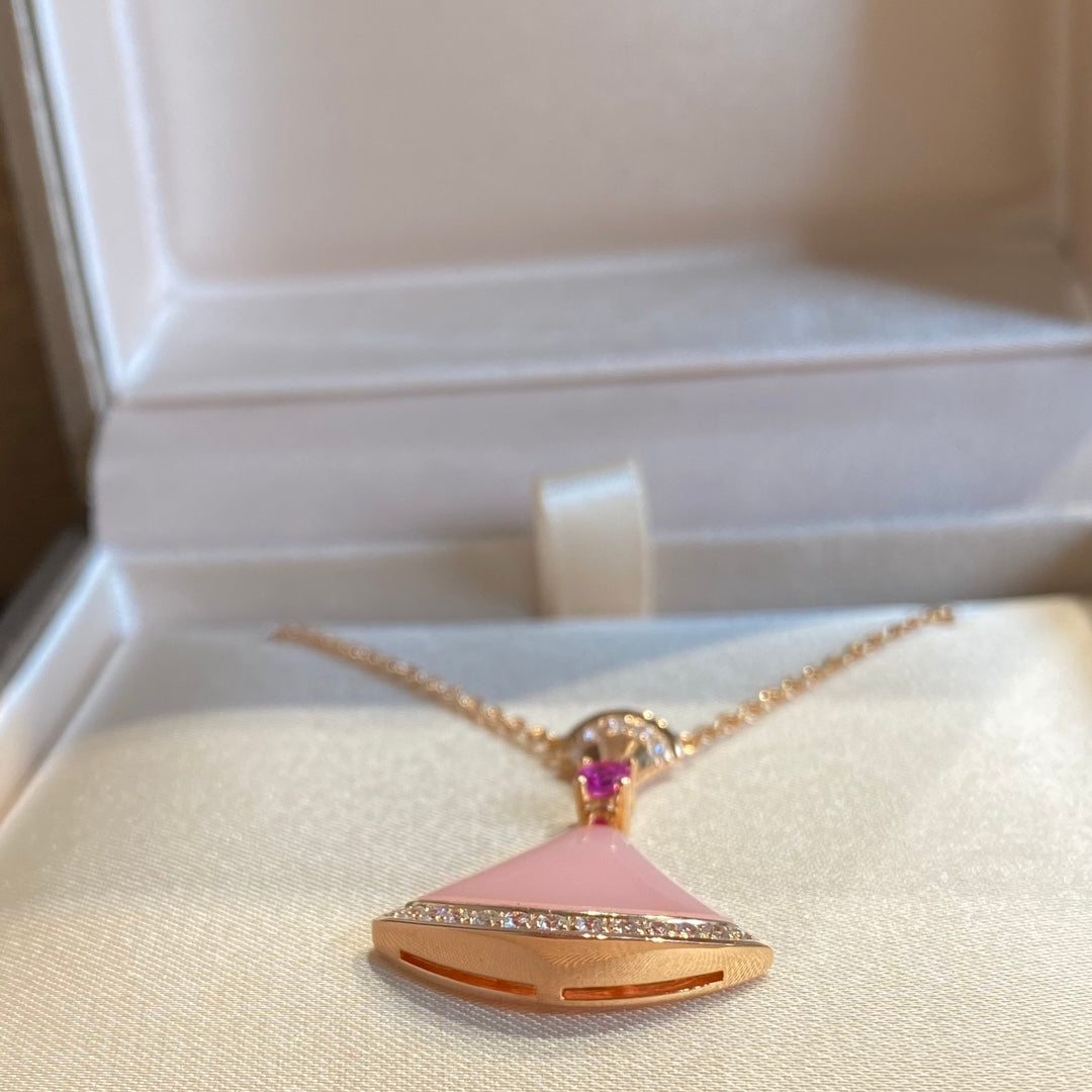 [BIJOUX] COLLIER DE RÊVE OPALE ROSE