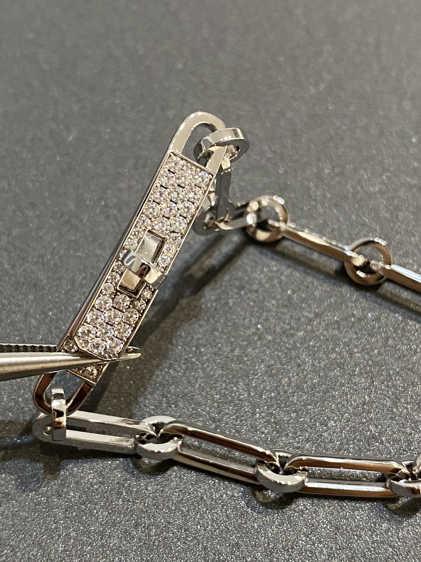 [BIJOUX]BRACELET CHAINE PETIT MODÈLE DIAMANT