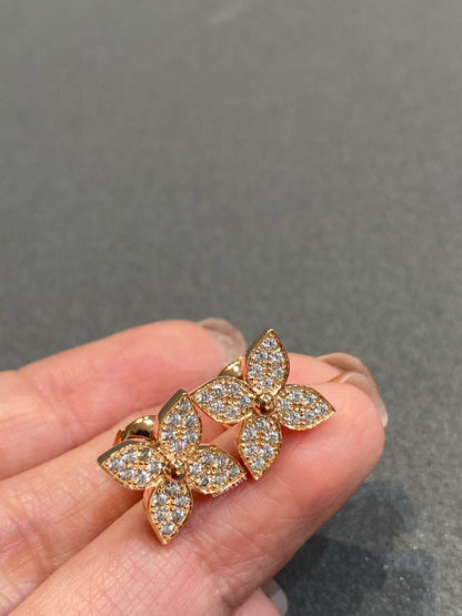 [BIJOUX]STAR DIAMOND EARRINGS