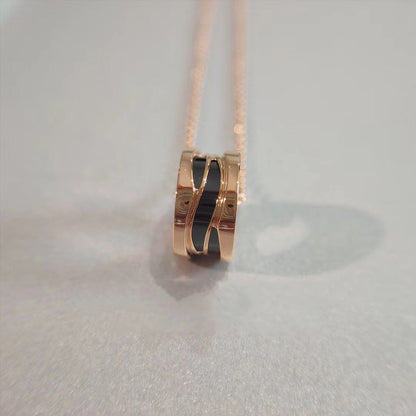 [BIJOUX]ZERO 1 NECKLACE PINK GOLD