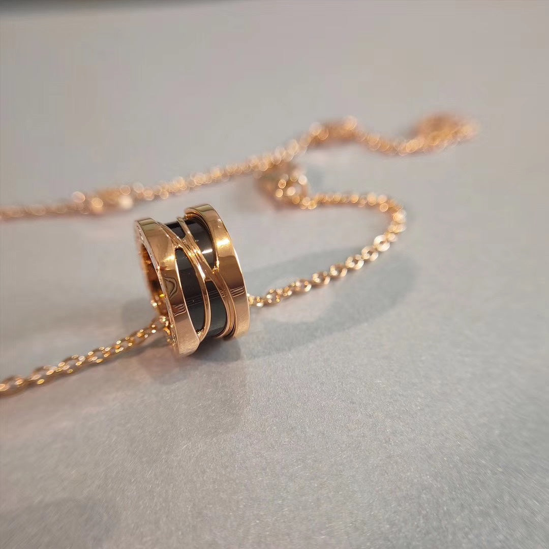 [BIJOUX]ZERO 1 NECKLACE PINK GOLD