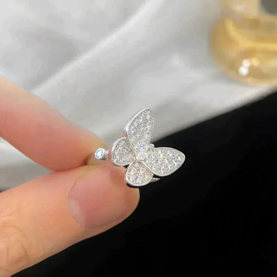 [BIJOUX]BUTTERFLY DIAMOND RING