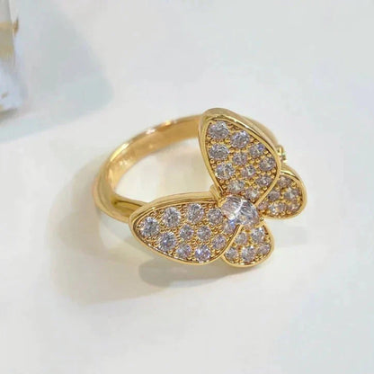 [BIJOUX]BUTTERFLY DIAMOND RING