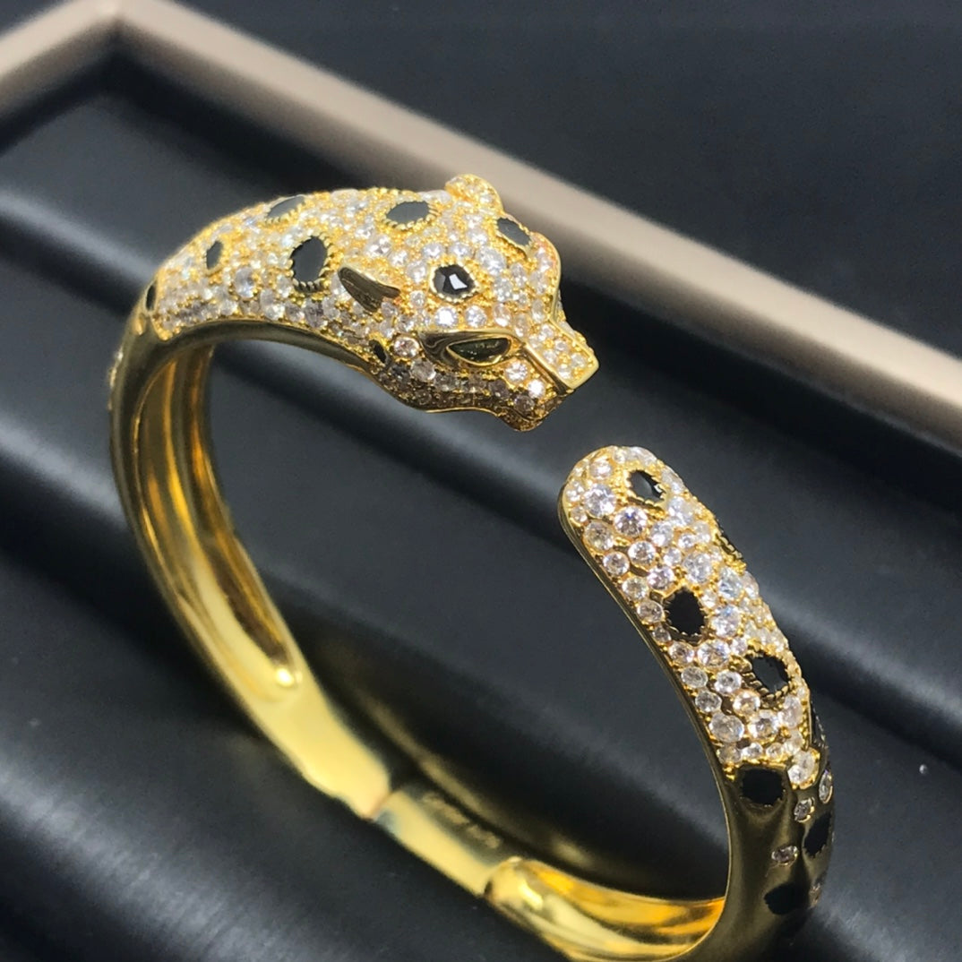 [BIJOUX]PANTHERE BIG BRACELET DIAMONDS