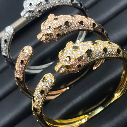 [BIJOUX]PANTHERE BIG BRACELET DIAMONDS